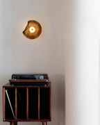 Lunara Amber Glass Wall Light
