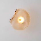 Lunara Amber Glass Wall Light