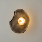 Lunara Amber Glass Wall Light