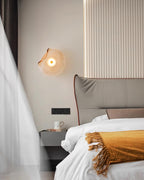 Lunara Amber Glass Wall Light