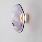 Lunara Amber Glass Wall Light