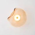 Lunara Amber Glass Wall Light