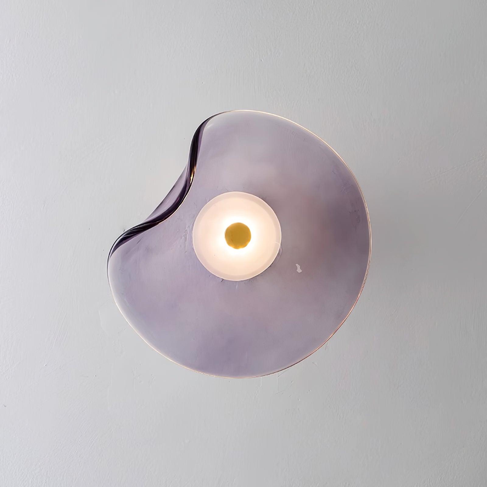 Lunara Amber Glass Wall Light