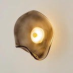 Lunara Amber Glass Wall Light