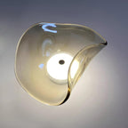 Lunara Amber Glass Wall Light