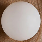 Wall Lamp Fiberglass Globe Nordic