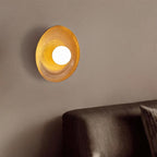 Wall Lamp Fiberglass Globe Nordic