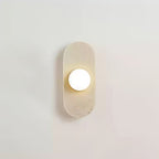 Zasoliel Minimalist Travertine Wall Light