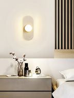 Zasoliel Minimalist Travertine Wall Light