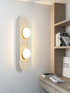 Zasoliel Minimalist Travertine Wall Light