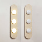 Zasoliel Minimalist Travertine Wall Light