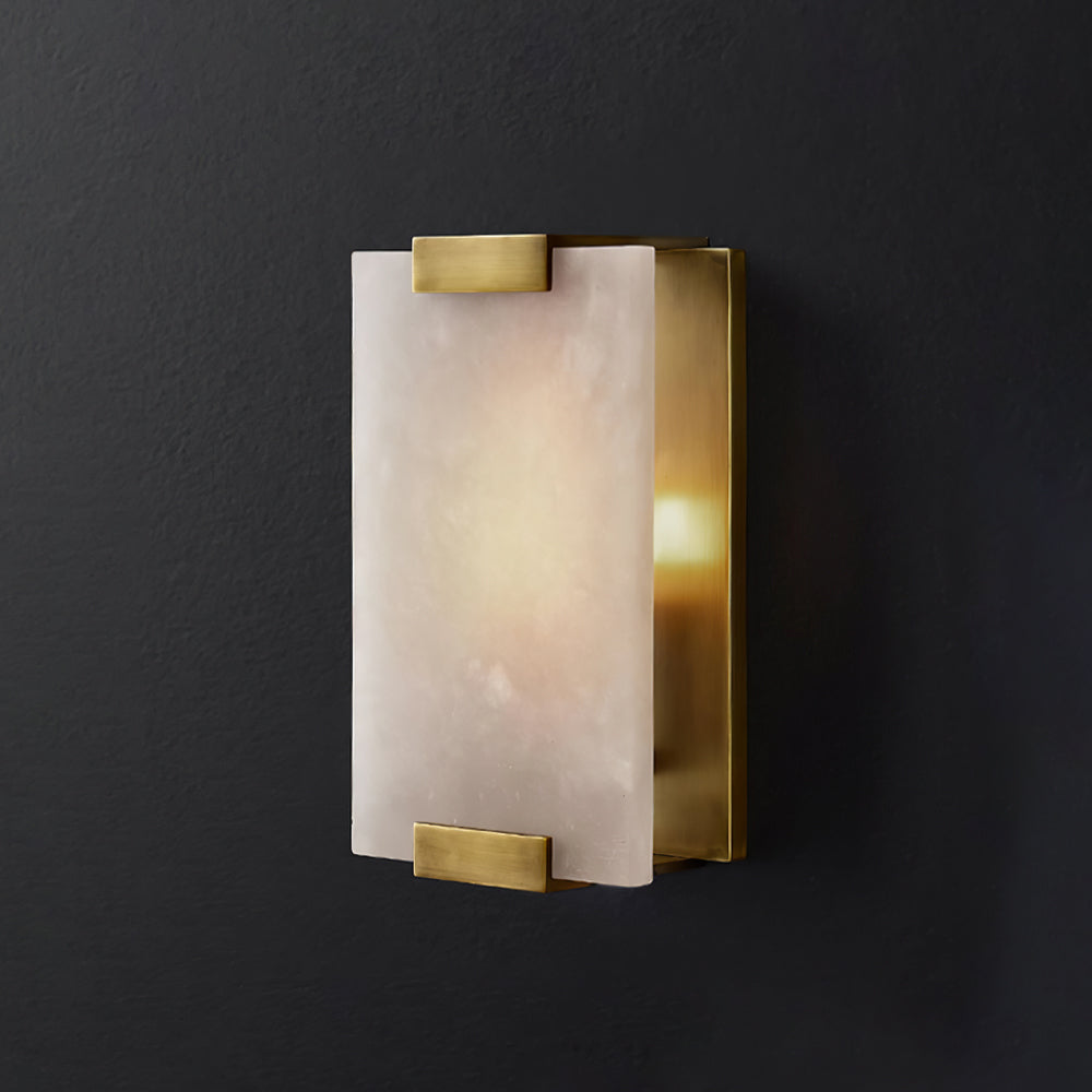 Roux Wall Lamp Alabaster Panel Glow