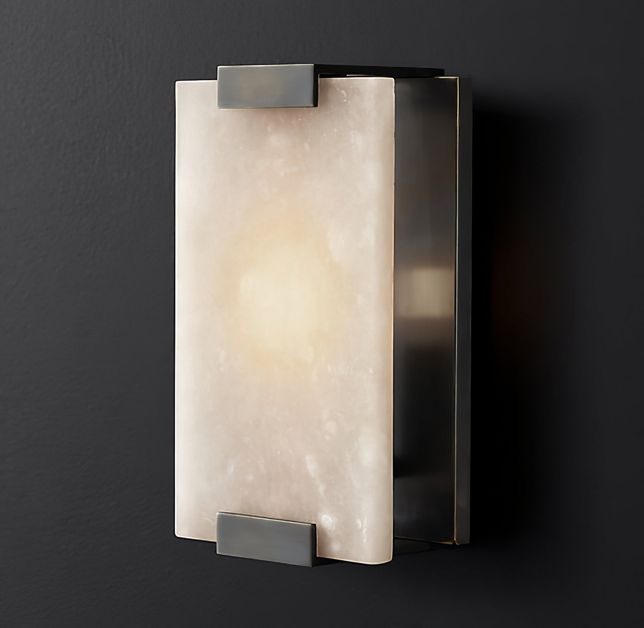Roux Wall Lamp Alabaster Panel Glow