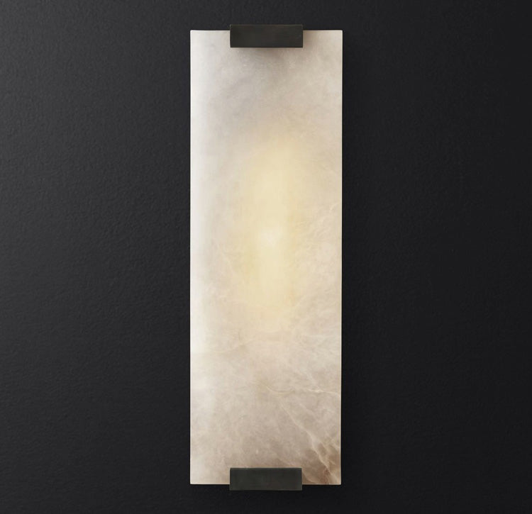Roux Wall Lamp Alabaster Panel Glow
