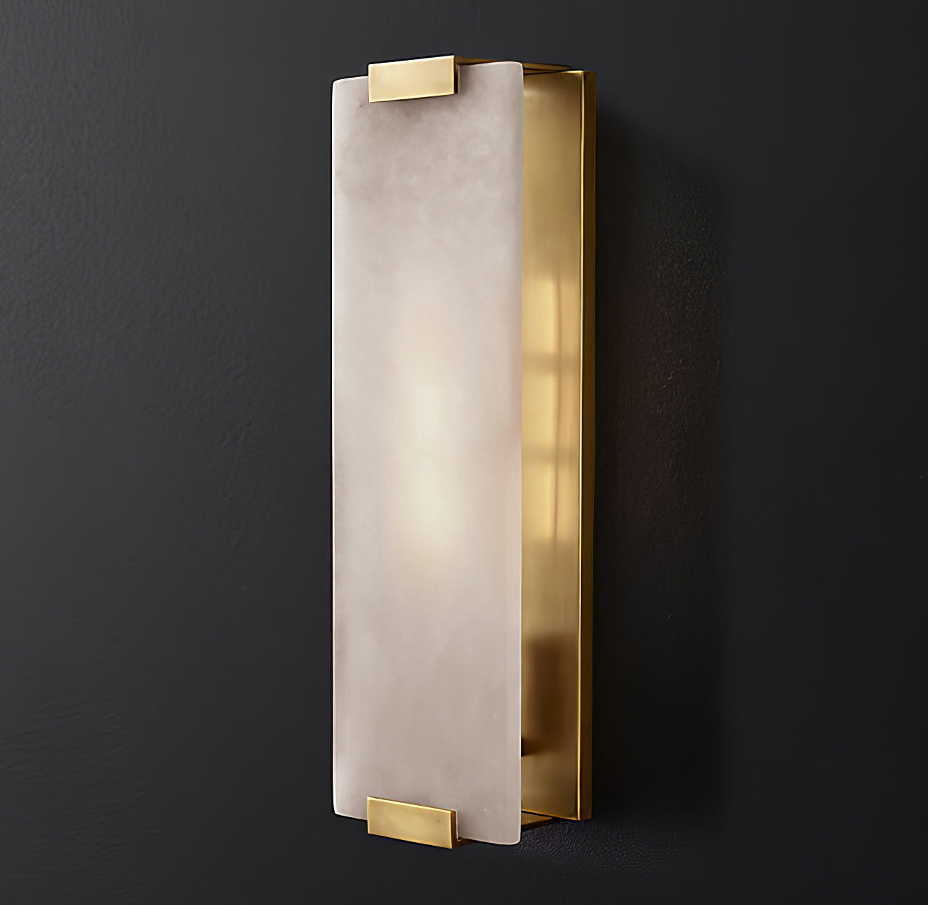 Roux Wall Lamp Alabaster Panel Glow