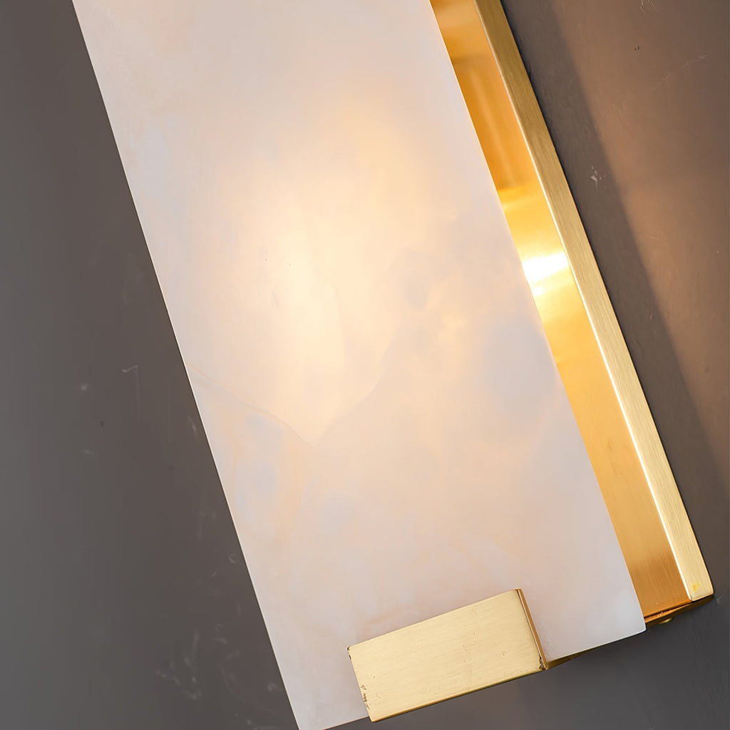 Roux Wall Lamp Alabaster Panel Glow