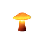 Ray Mushroom Outdoor Ground Light, Hardwired/Solar, Orange