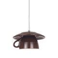 Valentina Modern Cup Ceramic LED Pendant Light Bedroom