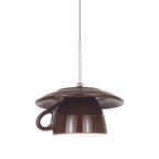 Valentina Modern Cup Ceramic LED Pendant Light Bedroom