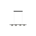 Arisha Modern Linear Metal Pendant Light,Black