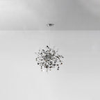 Olivia Artsy Classy Cluster Fireworks Pendant Light, Stainless steel