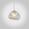 Avi Minimalist Spherical Glass Pendant Light, 3 Colour