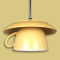 Valentina Pop Art Cup Ceramic LED Pendant Light Study Bedroom
