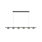 Arisha Modern Linear Metal Pendant Light,Black