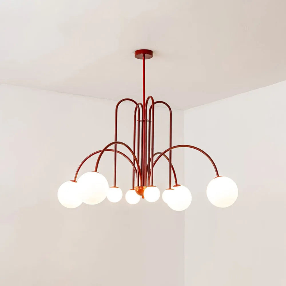 Monica Pendant Light Double Layer Glass Bubble