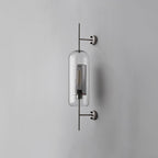 Kiri Industrial Classy Global Clear Glass Wall Lamp