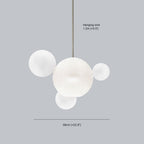 Valentina Modern Bubble Cluster  Pendant Light Gold