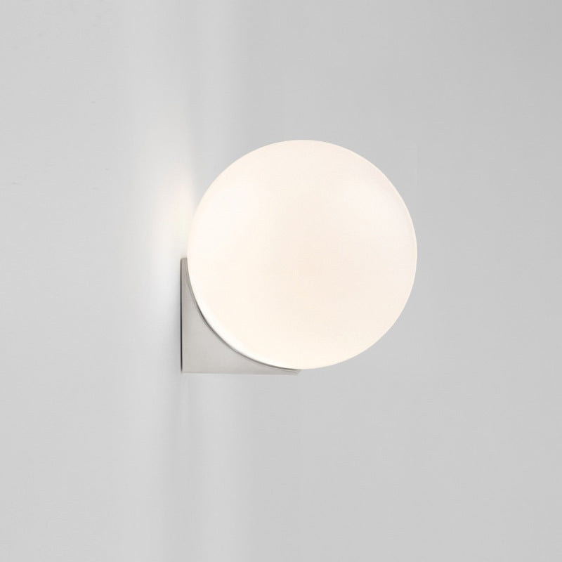 Valentina Indoor Wall Lamp Glass  Brass&White Living Room Bedroom