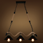 Epoch Vintage LED Black Pendant Light Metal Dining Room/Cafe