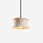 Ritta Pendant Lamp Travertine Sculptural
