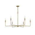 Blikuvyi Modern Industrial Minimalist Metal Chandelier