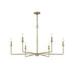 Blikuvyi Modern Industrial Minimalist Metal Chandelier