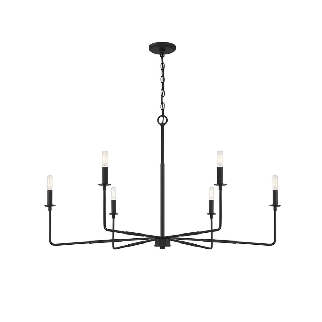 Blikuvyi Modern Industrial Minimalist Metal Chandelier