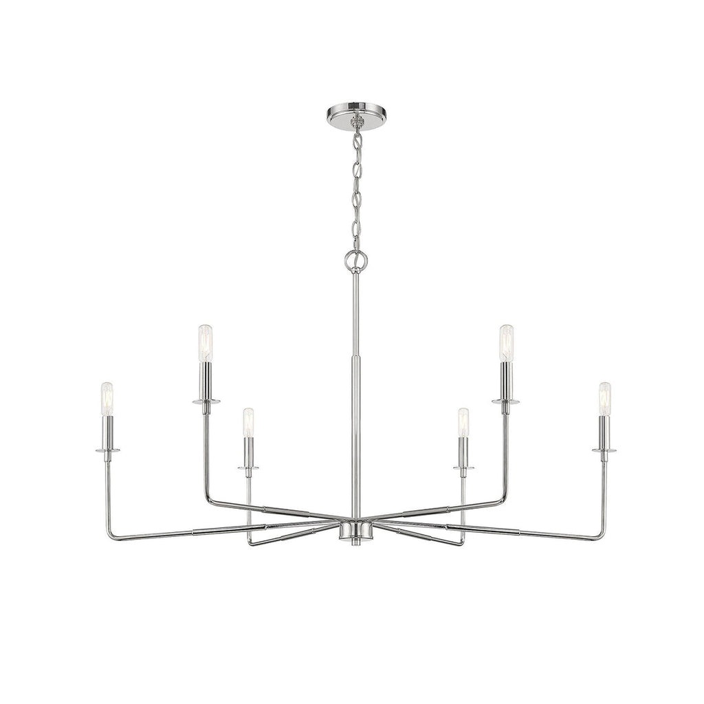 Blikuvyi Modern Industrial Minimalist Metal Chandelier