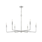 Blikuvyi Modern Industrial Minimalist Metal Chandelier