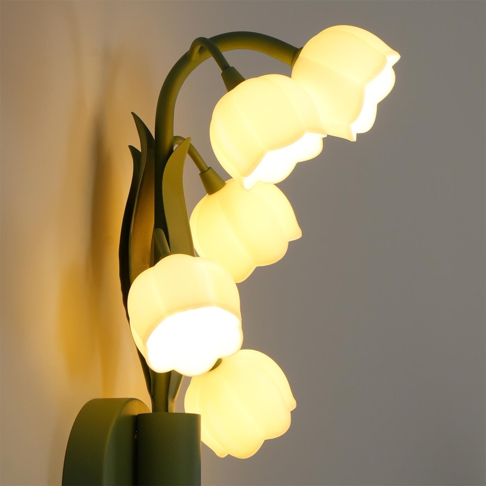Aelis Natural Orchid Indoor Wall Lamp