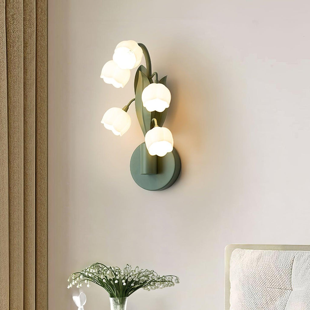 Aelis Natural Orchid Indoor Wall Lamp