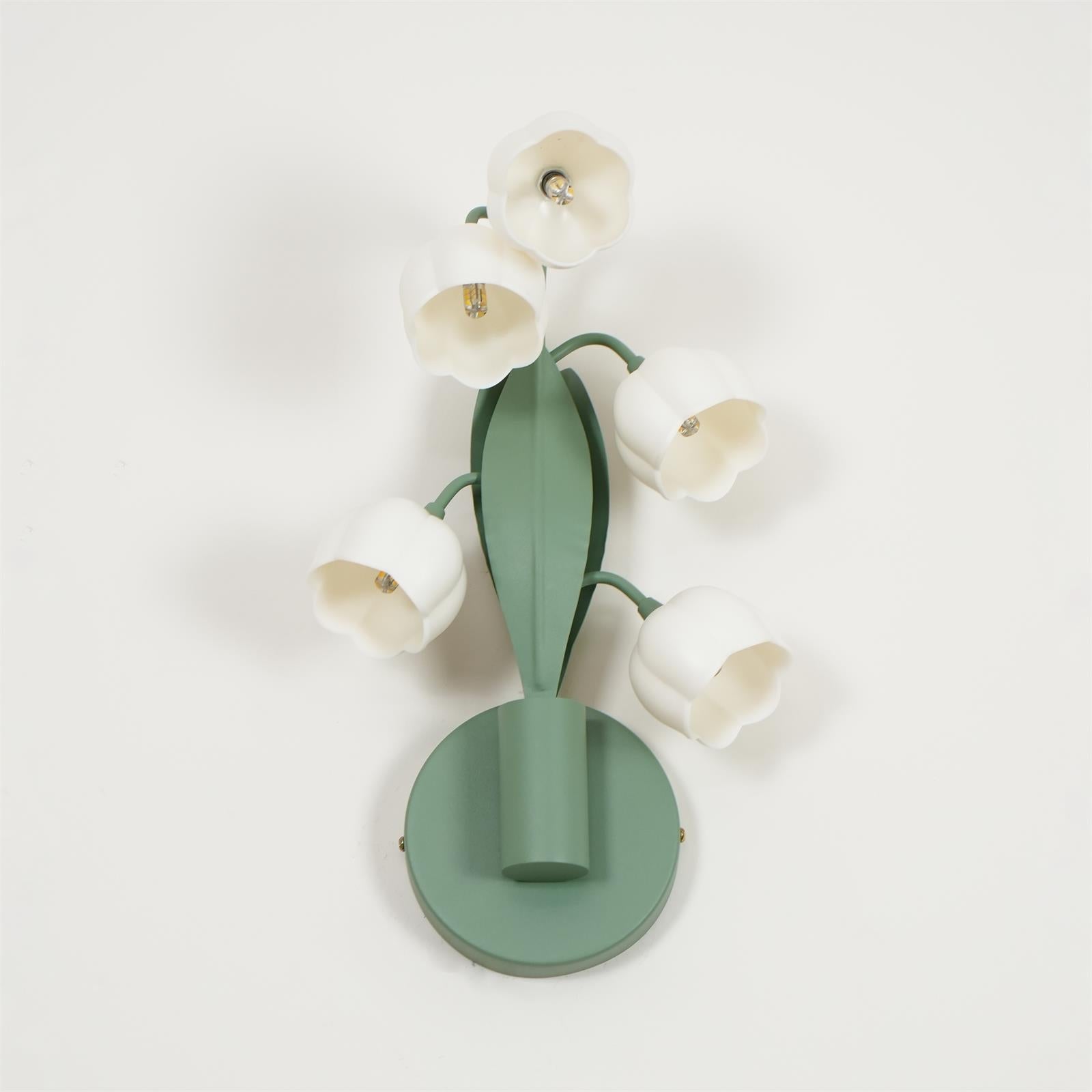 Aelis Natural Orchid Indoor Wall Lamp