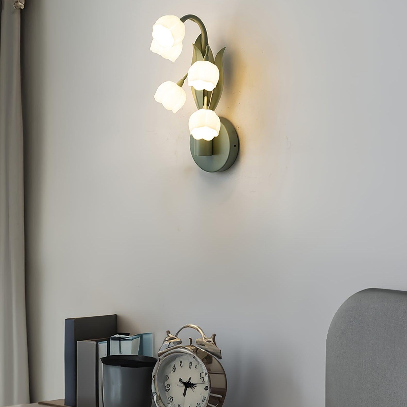 Aelis Natural Orchid Indoor Wall Lamp