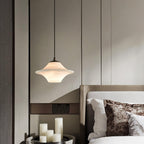 Elvina Pendant Light Modern in Alabaster - Kingsley Beaumont