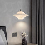 Elvina Pendant Light Modern in Alabaster - Kingsley Beaumont
