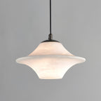 Elvina Pendant Light Modern in Alabaster - Kingsley Beaumont