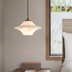 Elvina Pendant Light Modern in Alabaster - Kingsley Beaumont