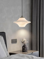 Elvina Pendant Light Modern in Alabaster - Kingsley Beaumont