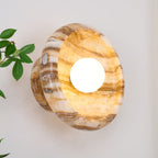 Onvix Natural Onyx Wall Light