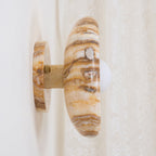 Onvix Natural Onyx Wall Light